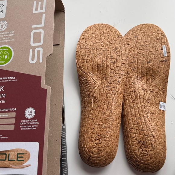SOLE Cork Medium Insoles - Picture 3 of 3